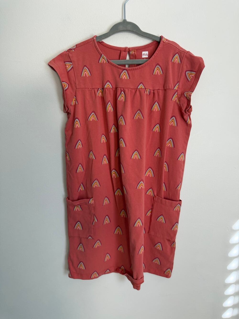 Tea Collection Rainbow Dress Girl's size 8